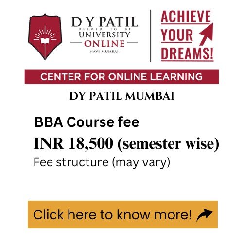 Dy patil university bba course fees