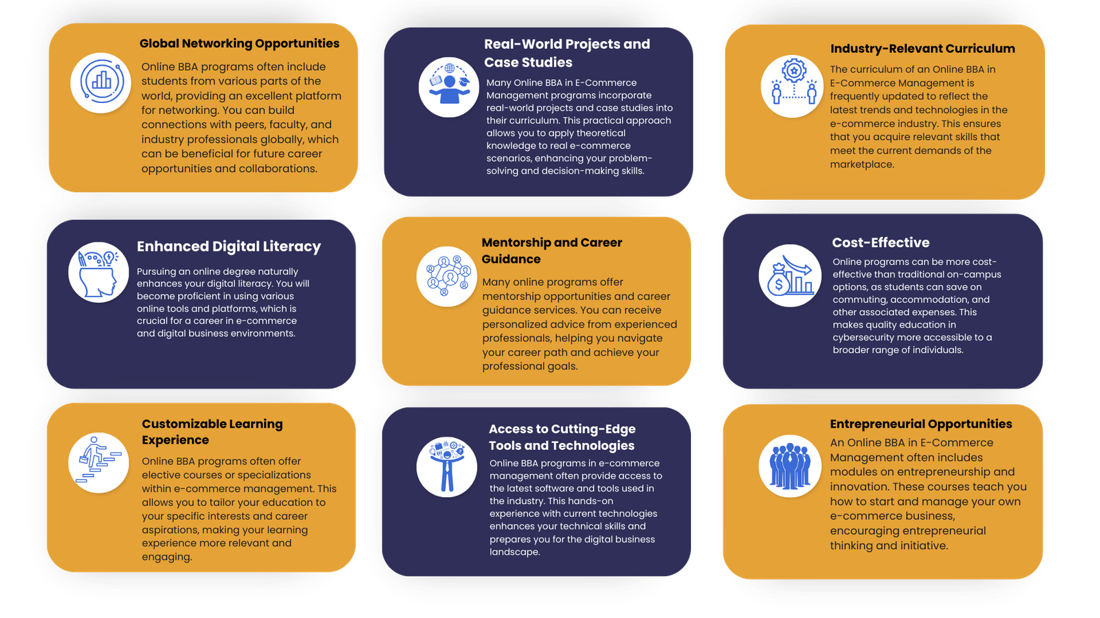 Online bba in E-Commerce Management