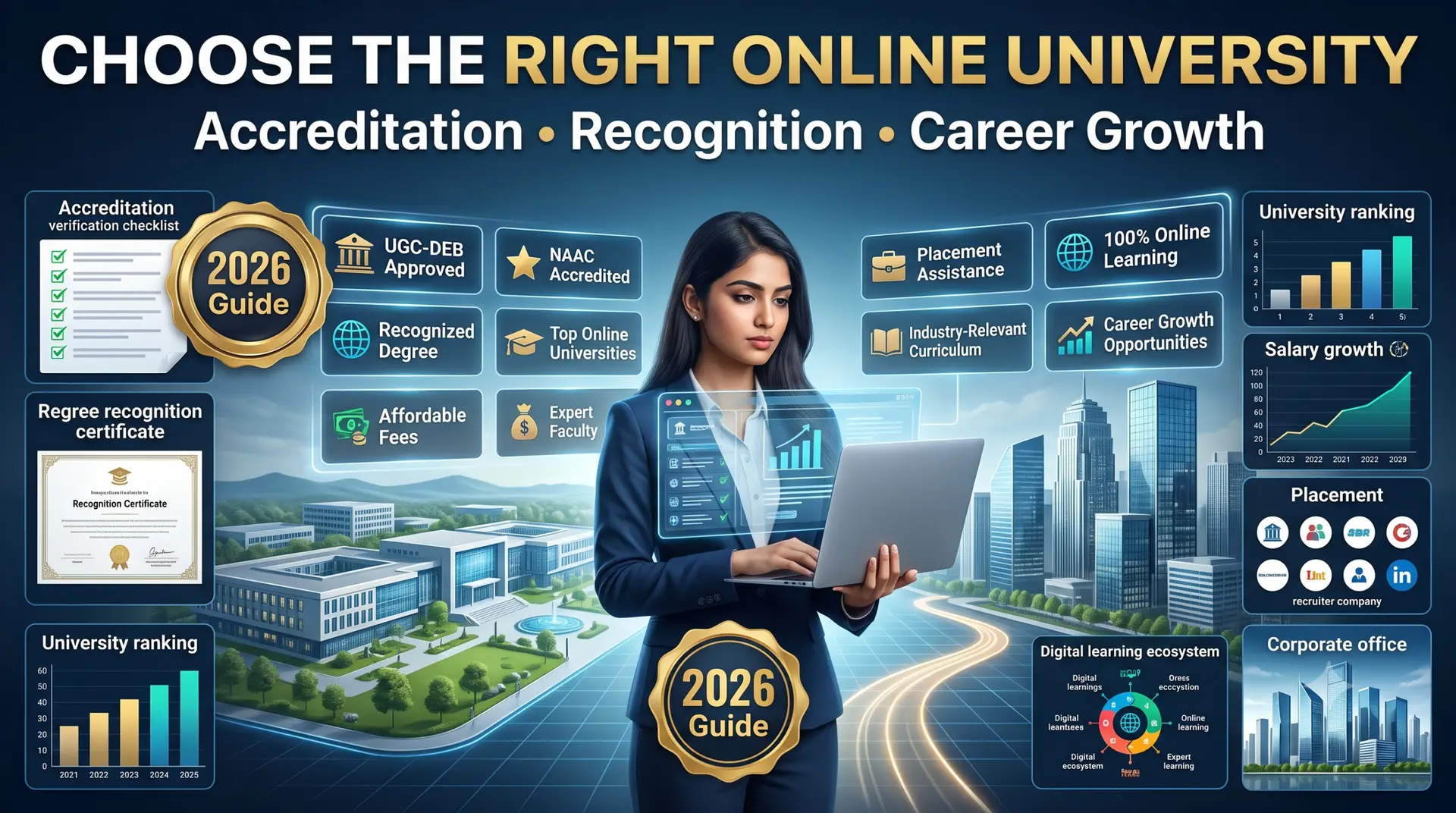 How to Choose an Accredited Online University in India for Career Growth